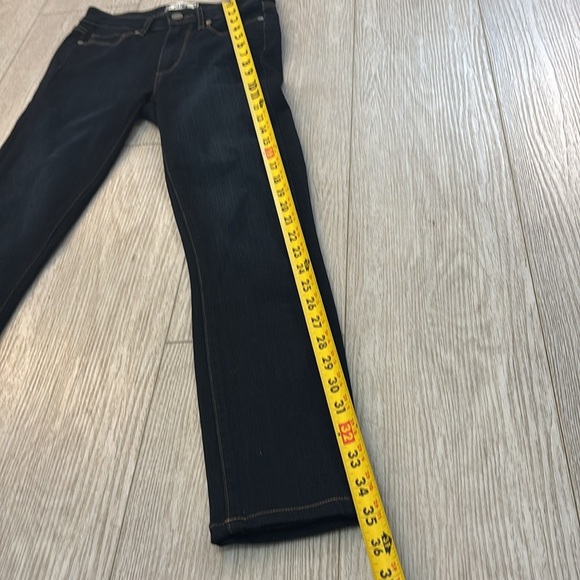 Paige Hoxton Ultra Skinny Dark Wash Blue Jeans size 24 - Picture 8 of 9